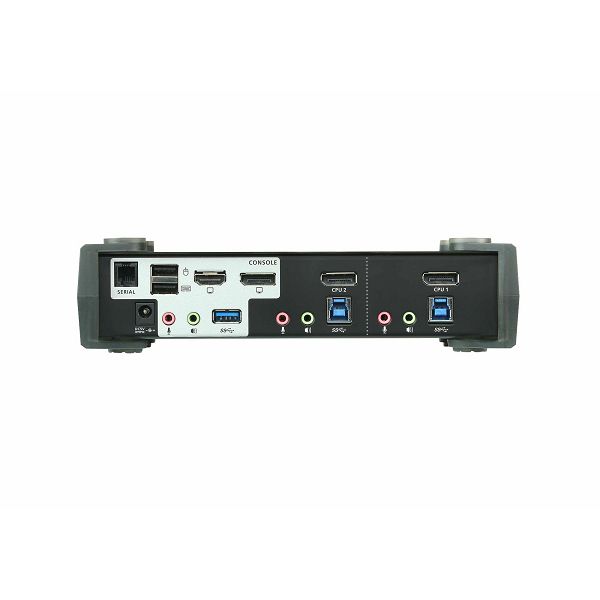 2-Port USB 3.0 4K DisplayPort MST KVMP™ Switch (Kabli priloženi)
