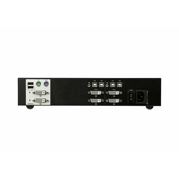 2-Port USB DVI Dual Display Secure KVM Switch (PSS PP v3.0 Compliant)