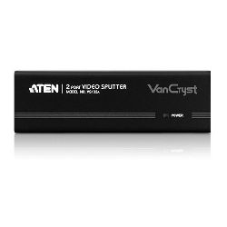 ATEN VS132A, 2 PORT VIDEO SPLITTER W/230V ADP