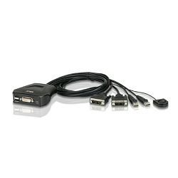 Aten CS22D, 2-Port USB DVI KVM Switch