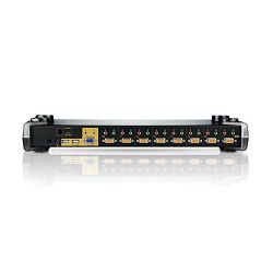 Aten 8-Port PS/2-USB VGA/Audio KVM Switch