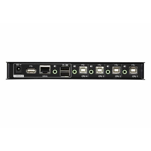 Aten CS724KM, 4-Portno USB brezžično stikalo KM (kabli vključeni)