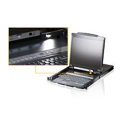 Aten CL5800, Dual Rail LCD PS/2-USB Console