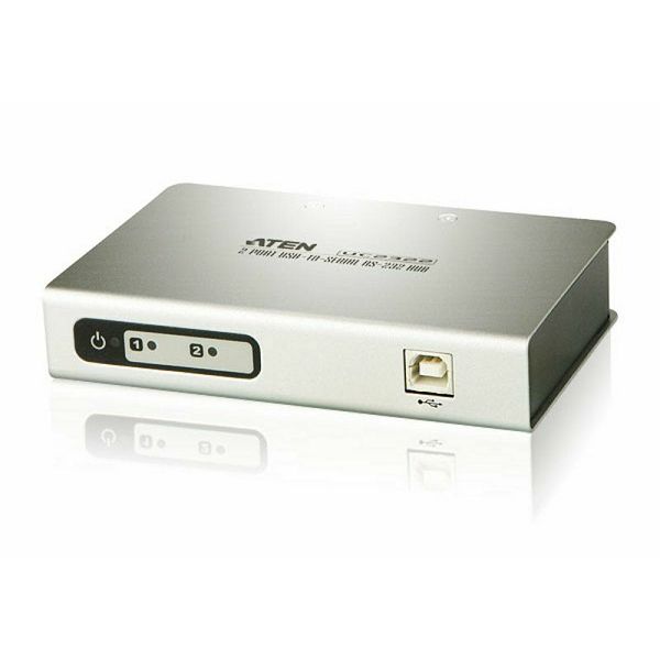 Aten UC2322, 2-Port USB to RS-232 Hub 