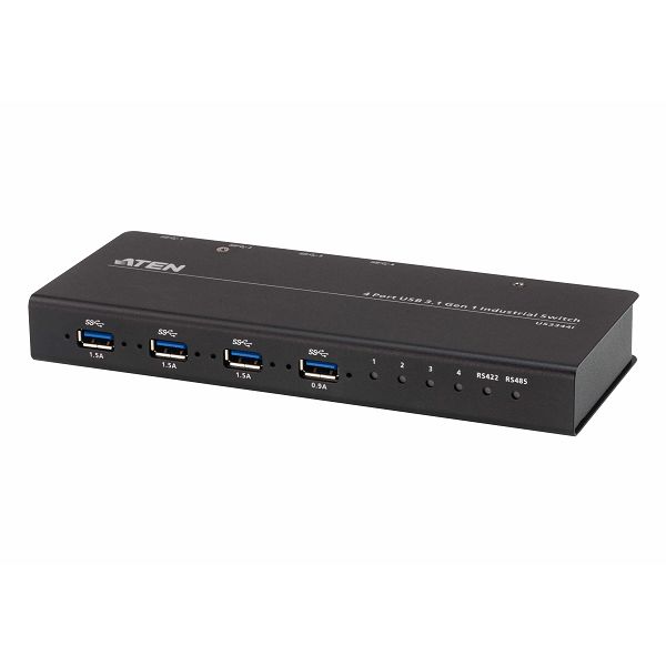 Aten US3344I, 4 x 4 USB 3.2 Gen 1 industrijsko periferno stikalo