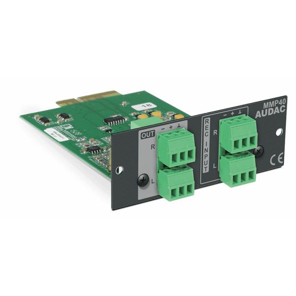 AUDAC MMP40 - PREDVAJALNIK IN SNEMALNI MODUL SOURCECON