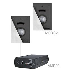 AUDAC Cerra 2.2 - Audio sistem (Ojačevalec AMP20, Zvočniki MERO2)