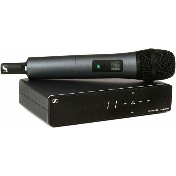 BREZŽIČNI ROČNI MIKROFON SENNHEISER -  XSW 1-825-B