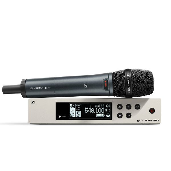 BREZŽIČNI ROČNI MIKROFON SENNHEISER - ew 100 G4-845-S-B