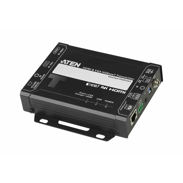 HDMI & VGA HDBaseT Transmitter with POH (4K@100m) (HDBaseT Class A)