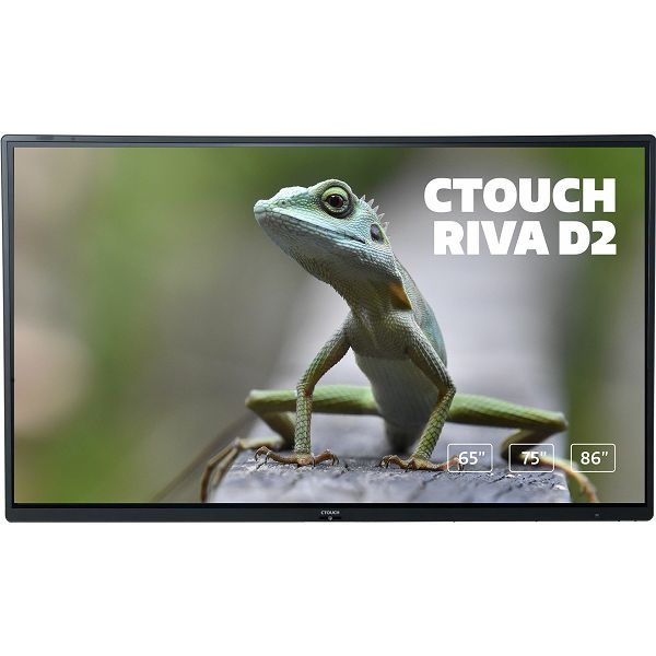 INTERAKTIVNI ZASLON NA DOTIK - CTOUCH RIVA D2, 75'', 4K UHD, ANDROID 11, 50W JBL