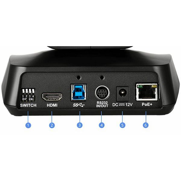 Profesionalna konferenčna kamera USB 3.1, HDMI, POE, 5 let garancije