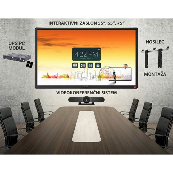 Videokonferenčni komplet (CONNECT) 65''