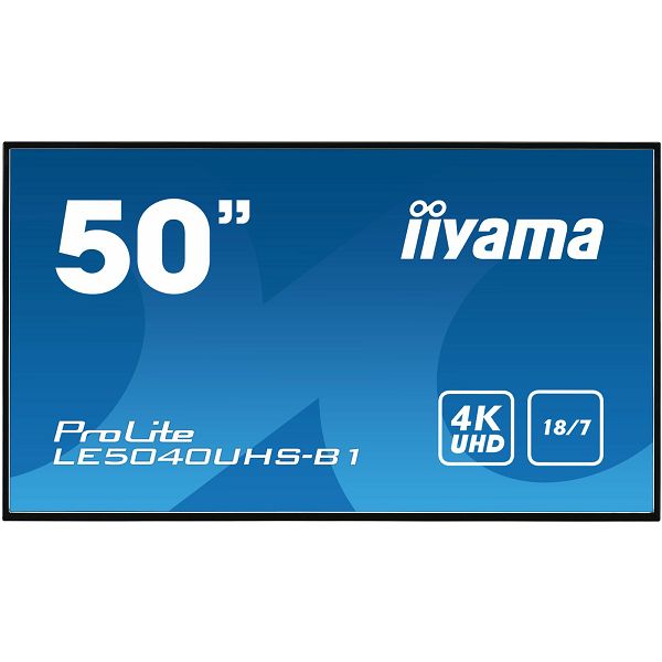 IIYAMA PROLITE LE5040UHS-B1 - 50'', 4K UHD