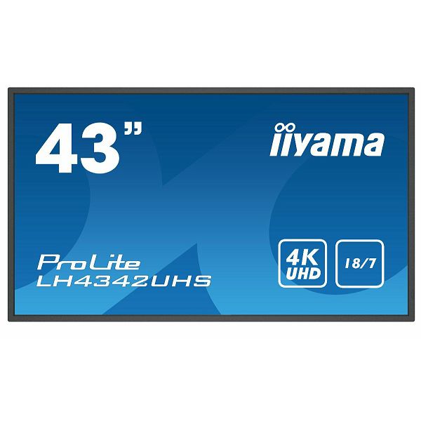 IIYAMA PROLITE LH4342UHS-B3 - 43'', 4K UHD