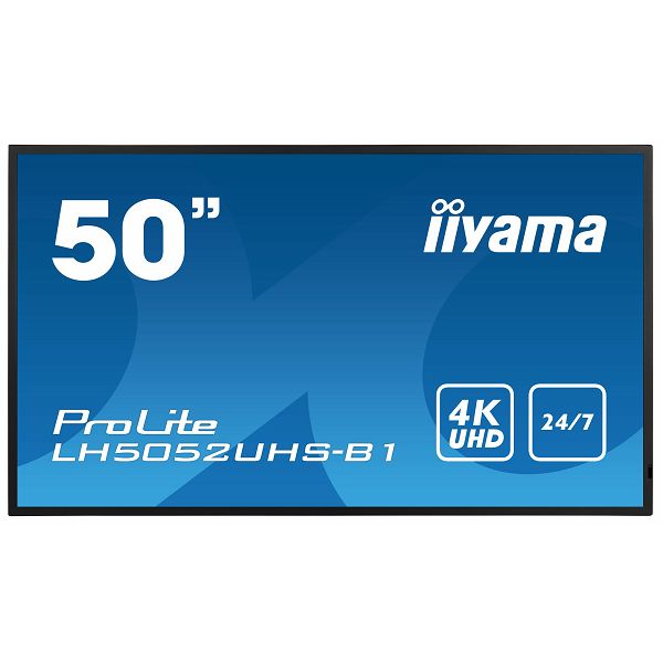 IIYAMA PROLITE LH5052UHS-B1 - 50'', 4K UHD
