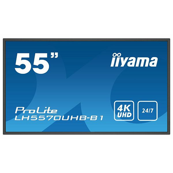 IIYAMA PROLITE LH5570UHB-B1 , 55'', 4K UHD