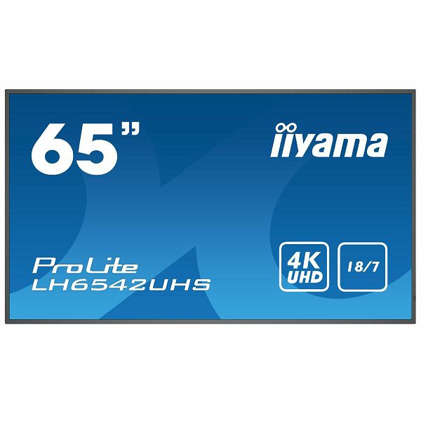 IIYAMA PROLITE LH6542UHS-B3 - 65'', 4K UHD