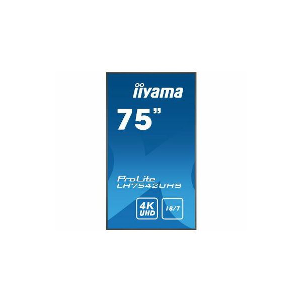 IIYAMA PROLITE LH7542UHS-B3 - 75'', 4K UHD