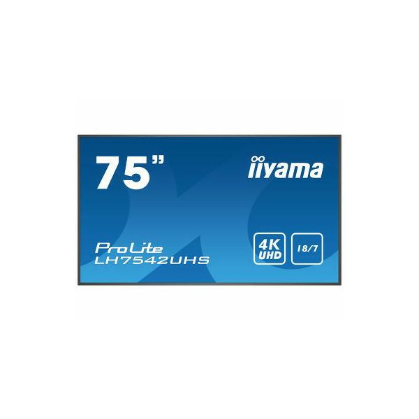 IIYAMA PROLITE LH7542UHS-B3 - 75'', 4K UHD