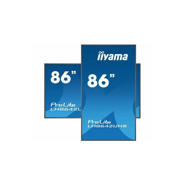 IIYAMA PROLITE LH8642UHS-B3 - 86'', 4K UHD