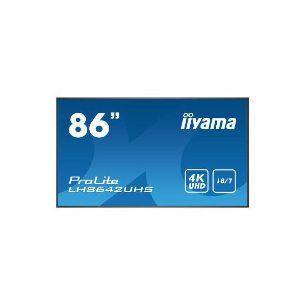 IIYAMA PROLITE LH8642UHS-B3 - 86'', 4K UHD