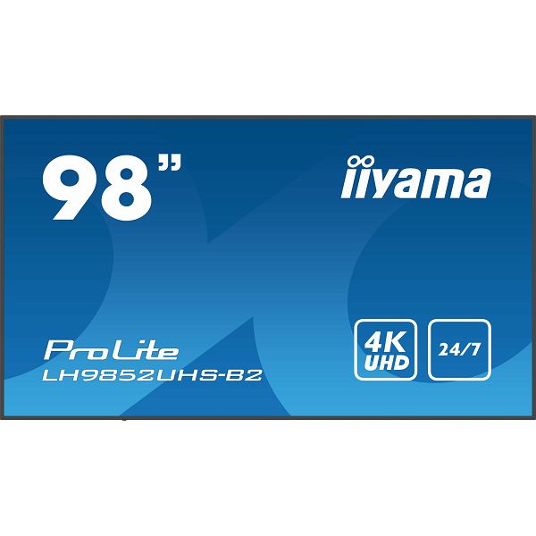 IIYAMA PROLITE LH9852UHS-B2 - 98'', 4K UHD