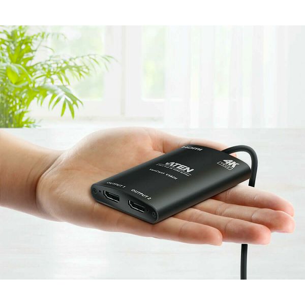 2-Port True 4K HDMI Splitter
