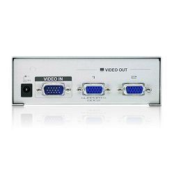 ATEN VS92A, 2 PORT VIDEO SPLITTER W/230V ADP