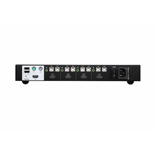 4-vratno varno stikalo KVM USB HDMI (skladno s PSS PP v3.0) 