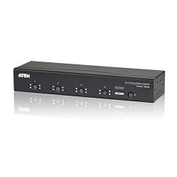 ATEN VM0404, 4X4 VIDEO MATRIX SWITCH + AUDIO W/EU ADP
