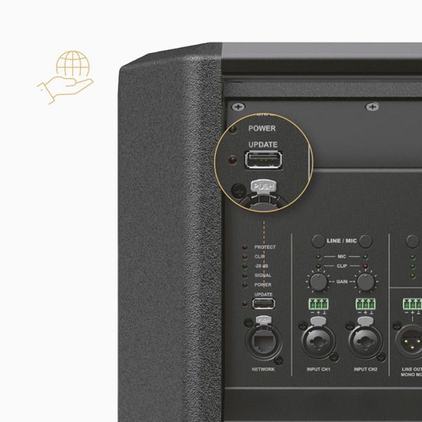 Aktivni zvočnik AUDAC VEXO115A - 500W RMS, 8 ohm