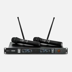 AMC iLive 2x2 dvokanalni brezžični sistem mikrofonov