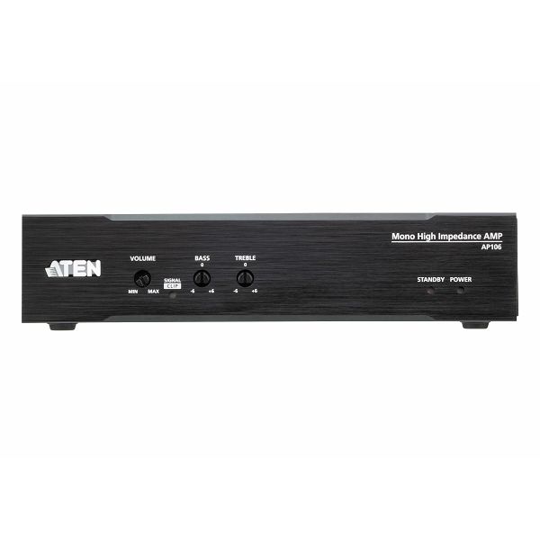 Aten AP106 - 60 W Mono Hi-Z ojačevalnik