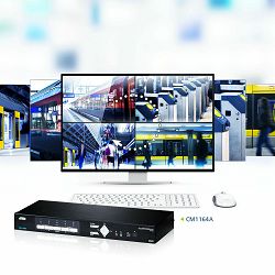 ATEN CM1164A - 4-Port USB DVI Multi-View KVMP