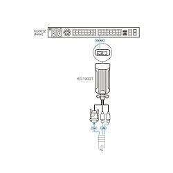 ATEN KG1900T - USB VGA KVM