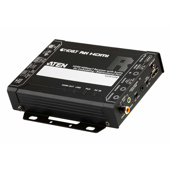 Aten VE2812PR - Sprejemnik HDMI HDBaseT z de-embeddingom zvoka/dvosmerni PoH
