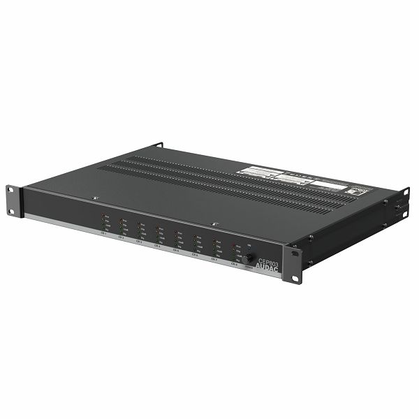 Audac CEP803 avdio ojačevalec 8 X 30W - 70V, 100V