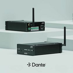 Audac NIO222 - Omrežni vhodno/izhodni mešalni priključek Dante™/AES67