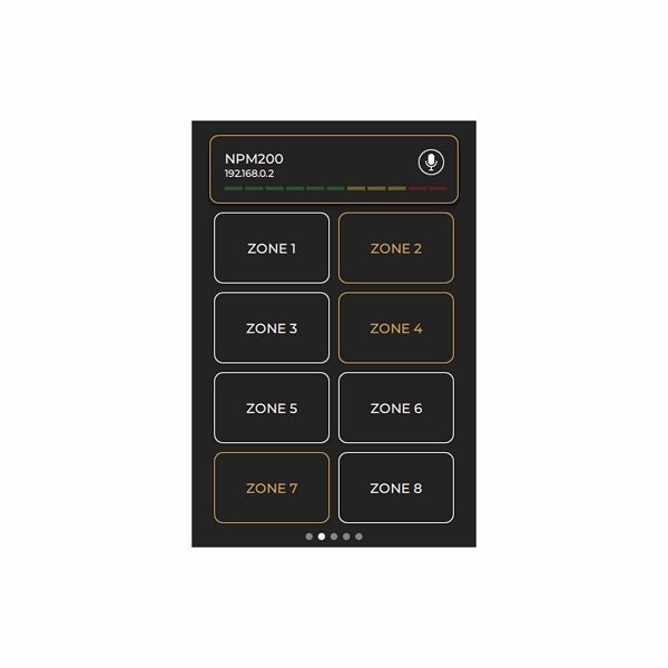 Dante™/AES67 paging console AUDAC NPM200