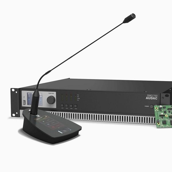 Dante™/AES67 paging console AUDAC NPM200