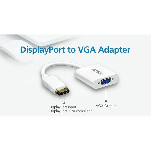 DisplayPort to VGA Adapter