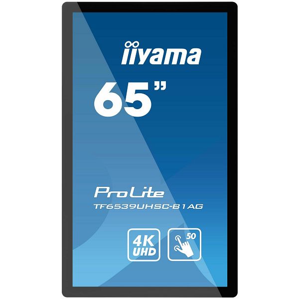 IIYAMA PROLITE TF6539UHSC-B1AG - 65'', 4K UHD