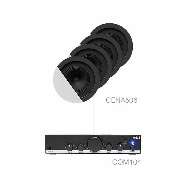 Komplet ozvočenja AUDAC CANTO5.4 - 4 x CENA506 + COM104