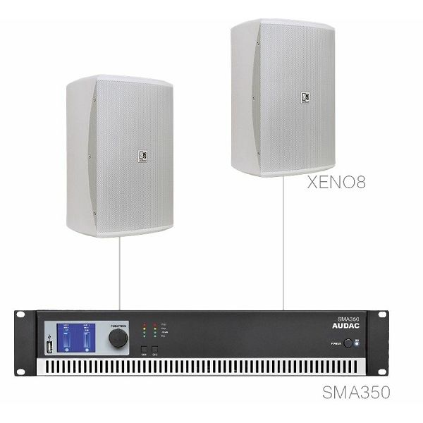 Komplet ozvočenja AUDAC FESTA8.2 - 2 x XENO8 + SMA350