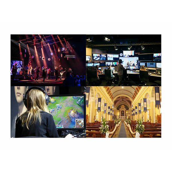 Lumens 4K NDI ® | HX PTZ kamera