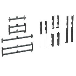 Nosilec za monitor SMS LFD Mod Vert Bars